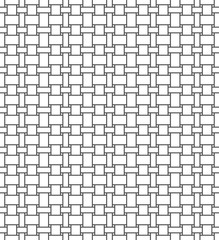 Fototapeta premium Seamless Geometric Pattern. Regular Tiled Ornament. Vector.