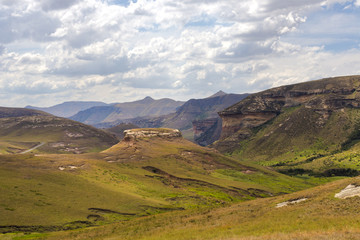 Sandstone formations at Golden Gate NP