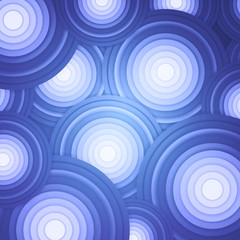 Fototapeta premium Vector abstract background with circles