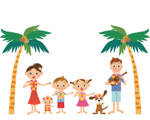 ハワイ旅行と家族