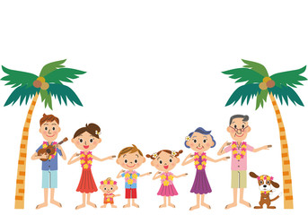 ハワイ旅行と三世代家族