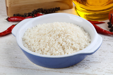Raw rice