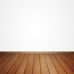 brown wood floor isolated on a white