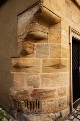 Eckstein bzw Grundstein in Bamberg