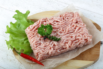 Raw minced meat