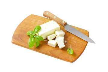 Diced feta cheese