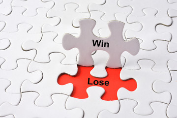 Fototapeta premium Support Assistance Cooperation Team Aid Concept on missing puzzle