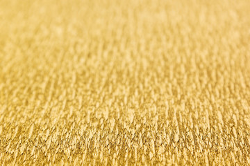 Abstract gold background with blur. The texture.