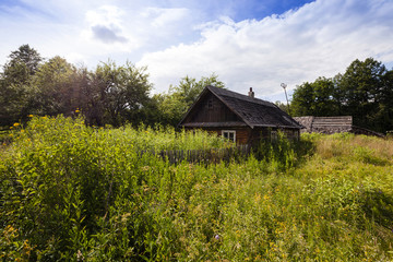 abandoned house,  Belarus.