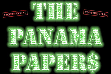 Panama Papers, text "Panama Papers" April, 2016: Money laundering scandal - linked to the leaked Mossack Fonseca documents. WikiLeaks claims the research and investigation.