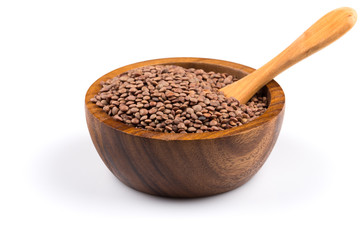 Lentils Isolated on White Background