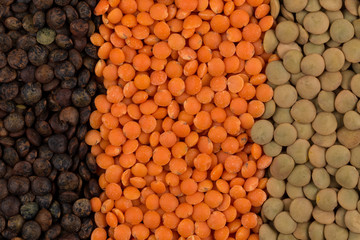 mix of lentils