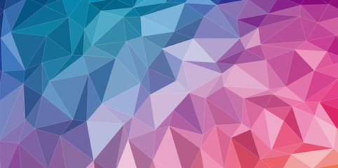 Vector abstract polygonal background.