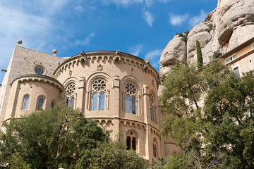 Fototapeta na wymiar Monastery Montserrat