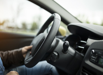 Naklejka premium Driving Car