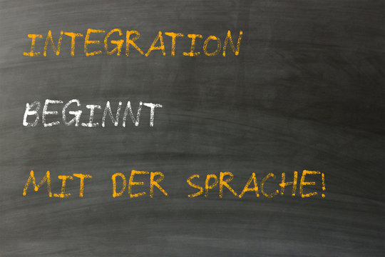 Integration beginnt mit der Sprache!
