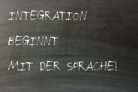 Integration beginnt mit der Sprache!