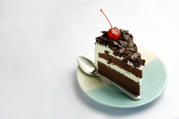 Cake is a form of sweet dessert and typically baked