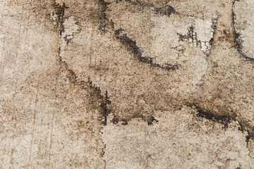 White walls are textured