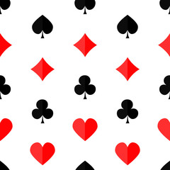 Seamless poker background with suits2