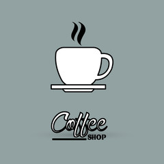 Coffee Shop design, vector illustration