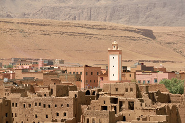 Old village in the Atlas Mountains