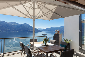 Fototapeta premium Terrace of house