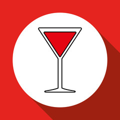 cocktail icon design , vector illustration