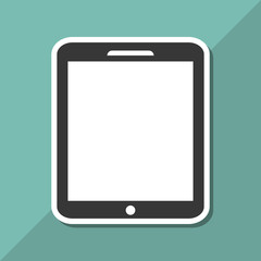 Tablet icon design, vector illustration