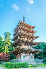 Daigo-ji temple  in autumn, Kyoto, Japan