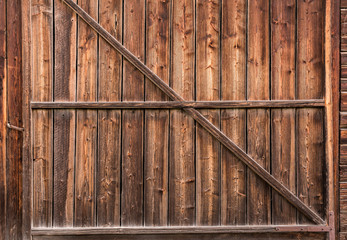 Old  wood material. Old wood gate texture background.