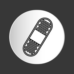 medical bandage design , vector illustration