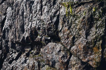Granite wall