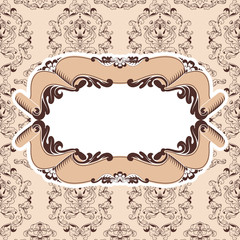 invitation and ribbon