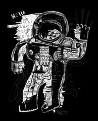 Космонавт  © moypapaboris
