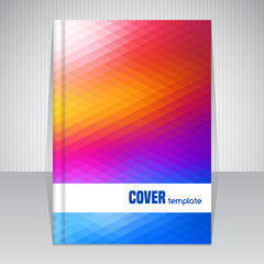 Abstract cover template