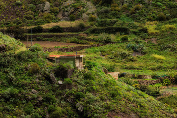 Fototapeta na wymiar Beautiful Tenerife landscape - Anaga mountains