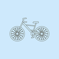 Bicycle bike icon