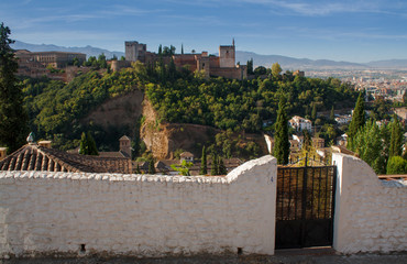 Pałac Alhambra w hiszpańskiej Grenadzie.