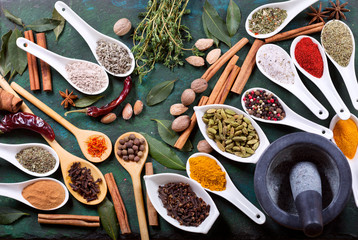 herbs and spices for cooking