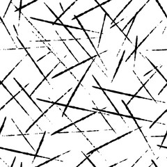 Fototapety  Streszczenie atrament bezszwowe wzór na białym tle. Kreatywny artystyczny wzór powierzchni. Ręcznie rysowane nowoczesna tekstura z liniami