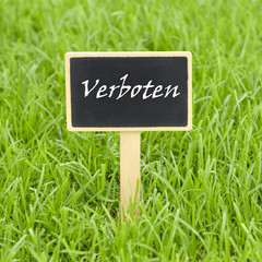 Verboten - Illegal