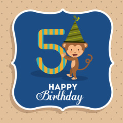 Fototapeta premium happy birthday design 
