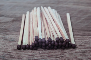 Wooden matches