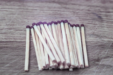Wooden matches