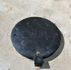 Sewage Cover/Lid to a sewage drain