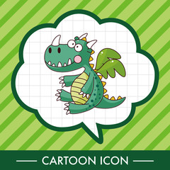 dragon theme elements vector,eps