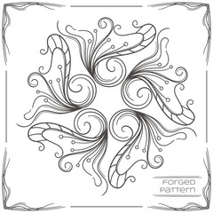 Fototapeta premium Forged Pattern Two