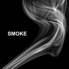 Vector abstract smoke background.