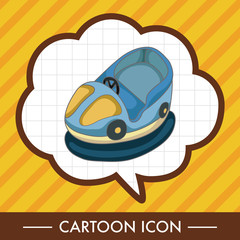 Amusement park facilities theme elements